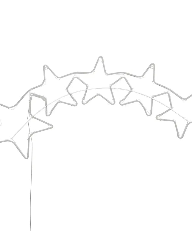 Five-star light arch LED rope light for outdoor Christmas decoration display