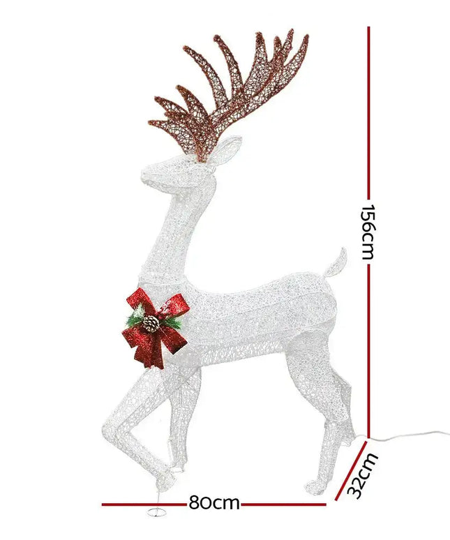 Christmas Lights Motif LED Rope Reindeer Waterproof Outdoor-Occasions > Christmas-Dropli