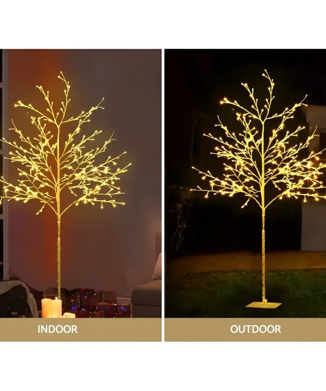 Illuminated decorative tree from the 1.5M Christmas Tree 304 LED Jingle Jollys collection