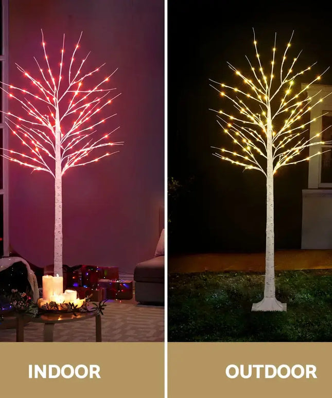 1.7M Christmas Tree 120 RGB LED Lights - Occasions > Christmas > Christmas Trees