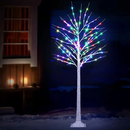 1.7M Christmas Tree 120 RGB LED Lights - Occasions > Christmas > Christmas Trees