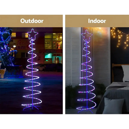 Christmas LED Motif Light 1.88M Tree Waterproof Colourful-Occasions > Lights-Dropli