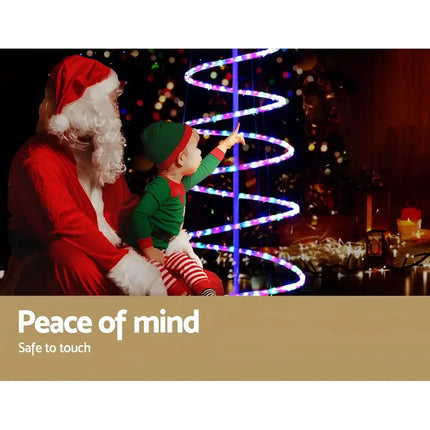 Christmas LED Motif Light 1.88M Tree Waterproof Colourful-Occasions > Lights-Dropli