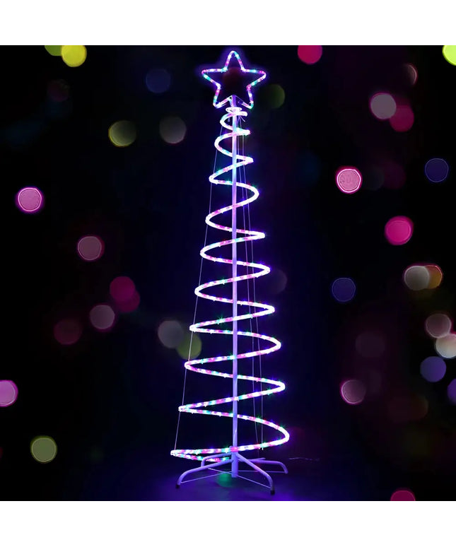 Christmas LED Motif Light 1.88M Tree Waterproof Colourful-Occasions > Lights-Dropli