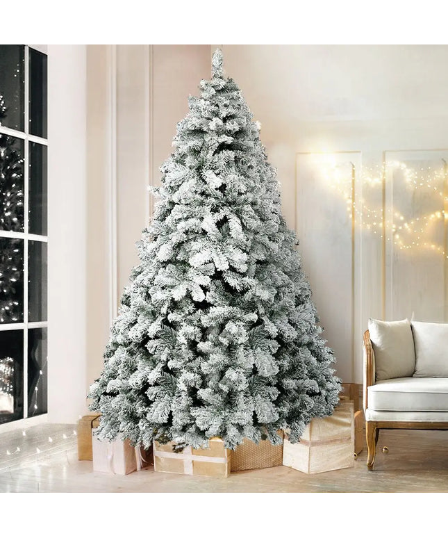 Christmas Tree 1.8M Xmas Trees Decorations Snowy 520 Tips-Occasions > Christmas-Dropli