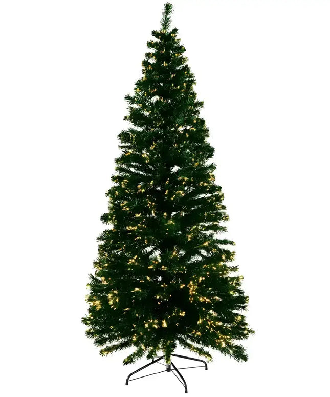Christmas Tree 1.8M LED Xmas trees Optic Fibre Warm White-Occasions > Christmas-Dropli