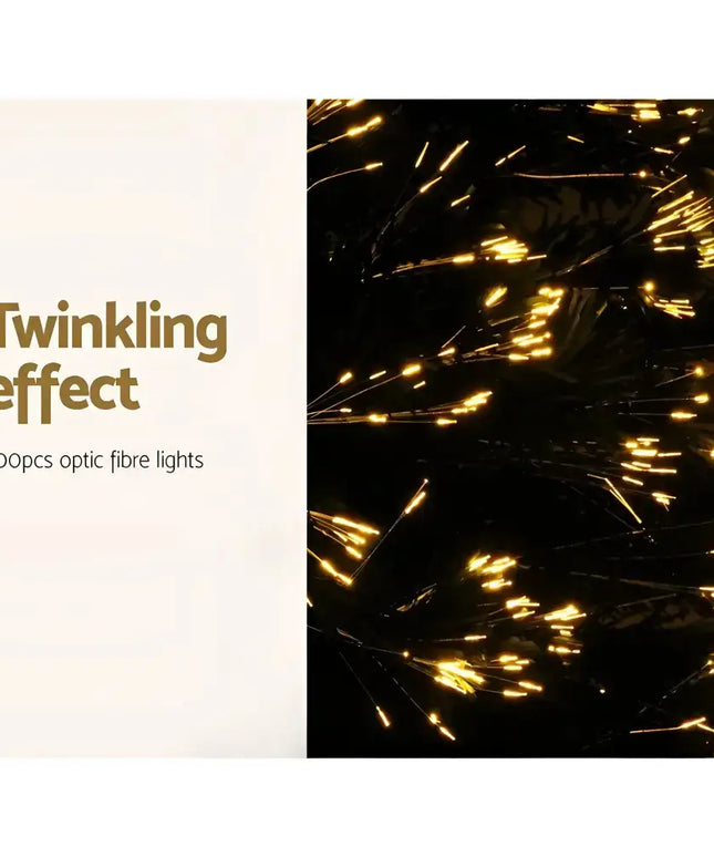 Christmas Tree 1.8M LED Xmas trees Optic Fibre Warm White-Occasions > Christmas-Dropli