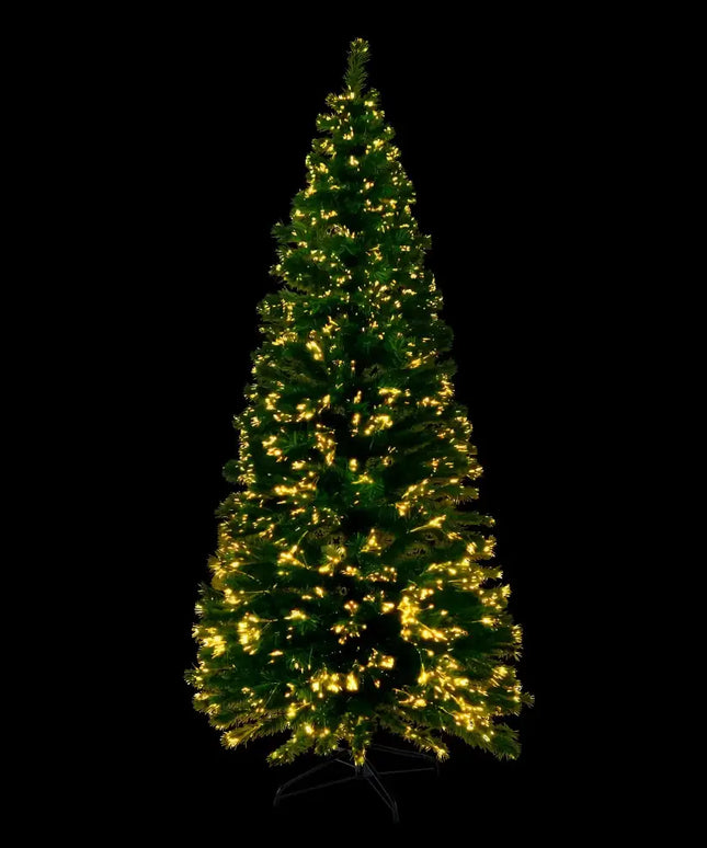 Christmas Tree 1.8M LED Xmas trees Optic Fibre Warm White-Occasions > Christmas-Dropli