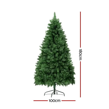 1.8M RGB Remote LED Christmas Tree 890 Tips - Occasions > Christmas > Christmas Trees