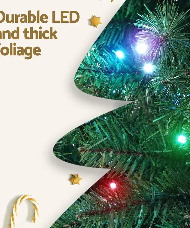 1.8M RGB Remote LED Christmas Tree 890 Tips - Occasions > Christmas > Christmas Trees