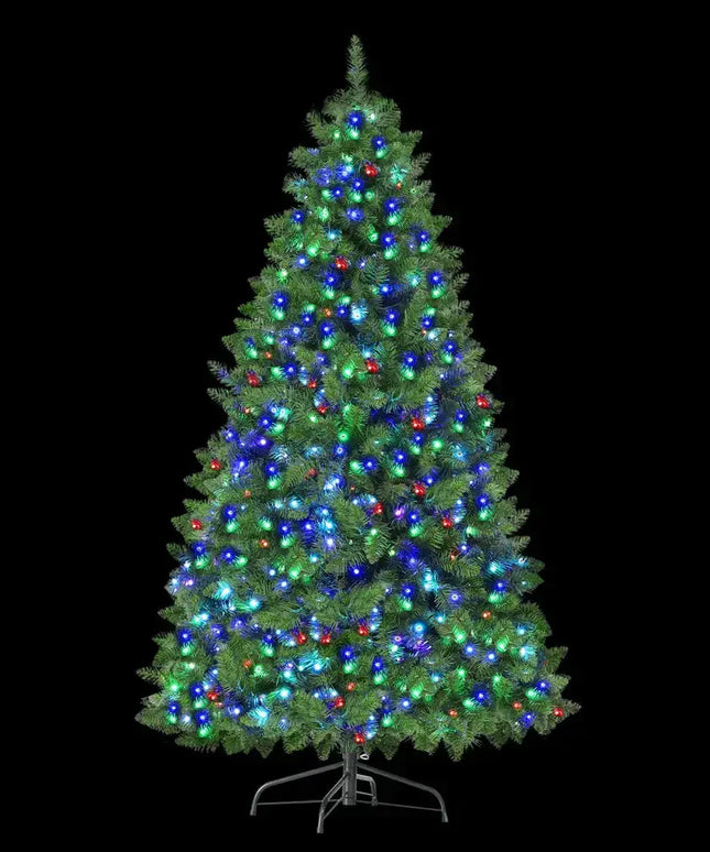 1.8M RGB Remote LED Christmas Tree 890 Tips - Occasions > Christmas > Christmas Trees