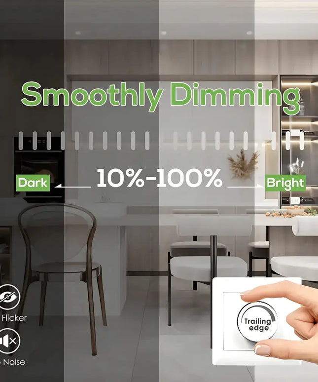 12W Tri-Colour Dimmable LED Downlight | 90mm Cut Out | Matilda Trade Pack 10 - Home & Garden > Lighting > Ceiling Lights