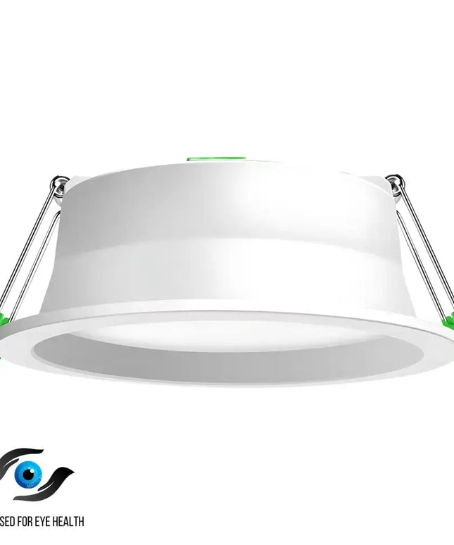 12W Tri-Colour Dimmable LED Downlight | 90mm Cut Out | Reno Optix Trade Pack 10 - Home & Garden > Lighting