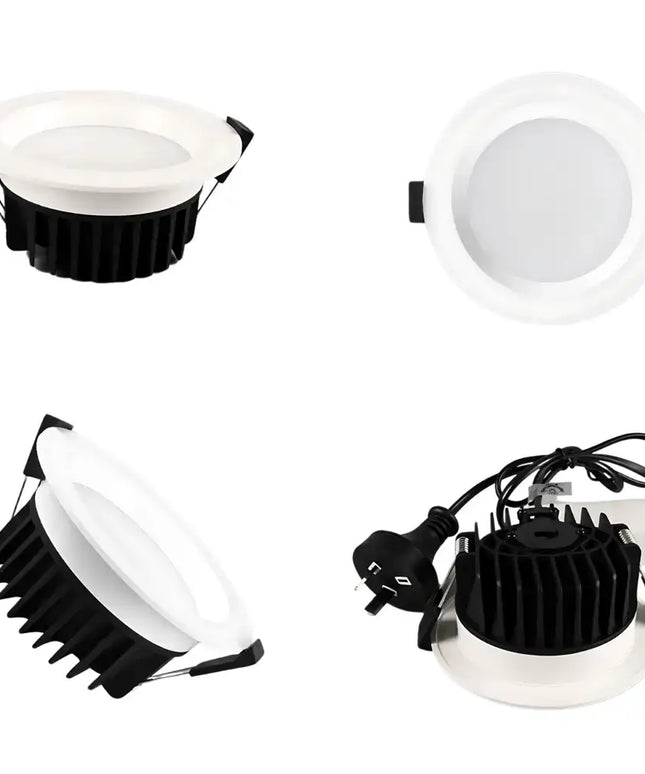 13W Tri-Colour Dimmable LED Downlight | 90mm Cut Out | Uluru Trade Pack 10 - Home & Garden > Lighting