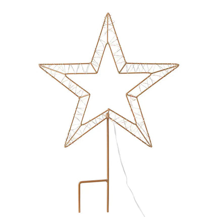 100 LED Christmas Lights Fairy Light Ground Star Garden Decoration Jingle Jollys - Occasions > Christmas > Outdoor