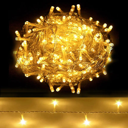 100M Christmas Lights String Fairy Light 500 LED Warm White - Occasions > Christmas > Outdoor Decorations & Lights