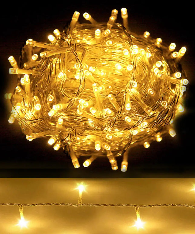 100M Christmas Lights String Fairy Light 500 LED Warm White - Occasions > Christmas > Outdoor Decorations & Lights