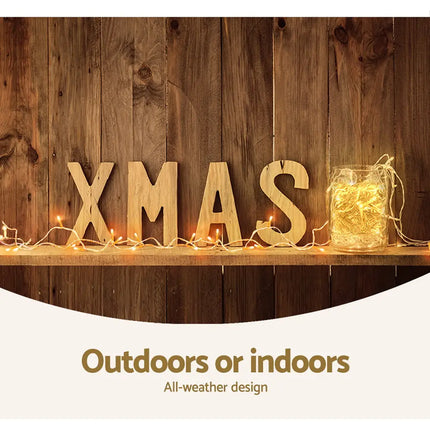 100M Christmas Lights String Fairy Light 500 LED Warm White - Occasions > Christmas > Outdoor Decorations & Lights