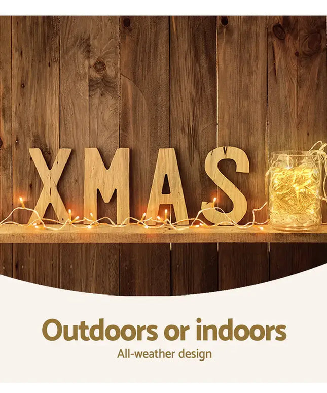 100M Christmas Lights String Fairy Light 500 LED Warm White - Occasions > Christmas > Outdoor Decorations & Lights