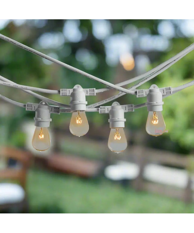 10m White Festoon String Lights with 10 Bulb 240V Liquidleds, Festoon String, 10m-white-festoon-string-lights-with-10-bulb-240v
