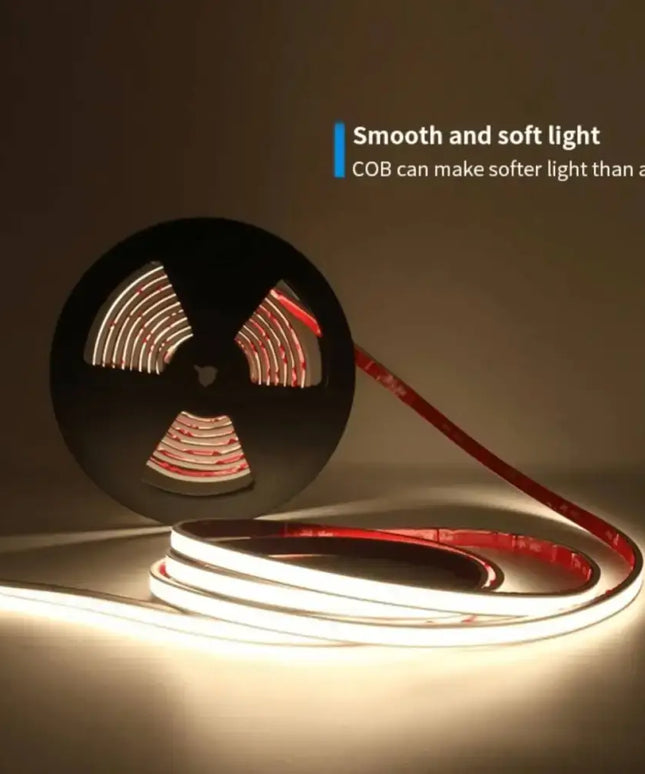 10mm | 10W/m 3000ºK | IP68 | COB Dot Free LED Strip Light-Hybrid Neon Flex-COPY