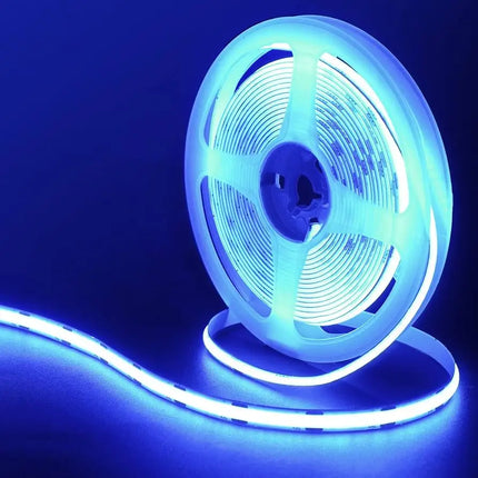 10W 8mm LumaFlex ColourRush COB Strip - Blue / Per meter Custom Lengths - Light Ropes & Strings