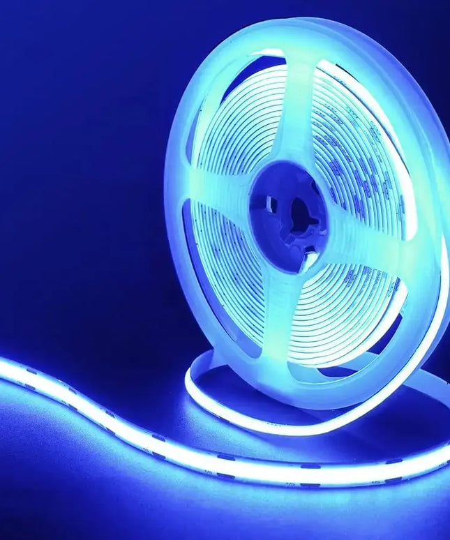 10W 8mm LumaFlex ColourRush COB Strip - Blue / Per meter Custom Lengths - Light Ropes & Strings