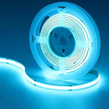 10W 8mm LumaFlex ColourRush COB Strip - Ice Blue / Per meter Custom Lengths - Light Ropes & Strings