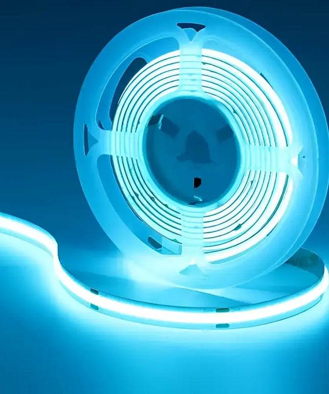 10W 8mm LumaFlex ColourRush COB Strip - Ice Blue / Per meter Custom Lengths - Light Ropes & Strings