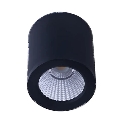 10W LED Black Tri-Colour 90mm Surface Mount Downlight