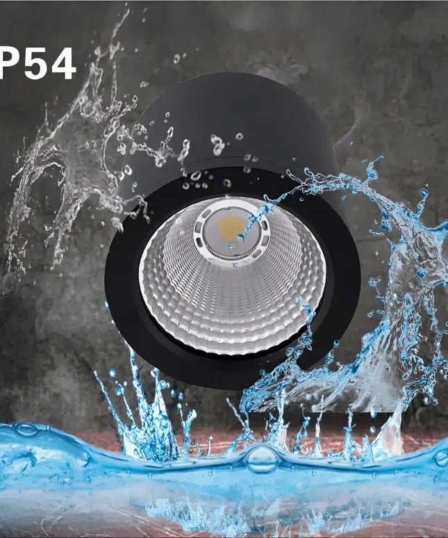 10W LED White Tri-Colour 90mm Surface Mount Downlight