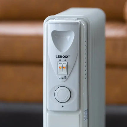 11 - Fin Oil Column Heater 2400W w/ 3 Heat Settings & Wheels - Appliances > Heaters - Devanti