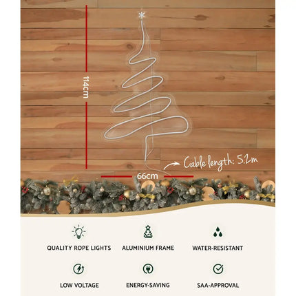 114cm Fairy Light Green LED Christmas Tree - Occasions > Christmas > Outdoor Decorations & Lights