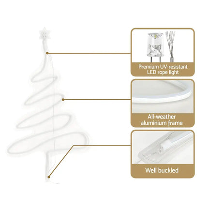 114cm Fairy Light Green LED Christmas Tree - Occasions > Christmas > Outdoor Decorations & Lights