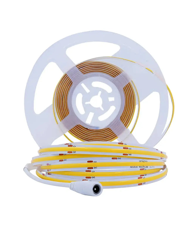11W 8mm IP20 LumaFlex Linea COB Strip with DC plugs - Light Ropes & Strings
