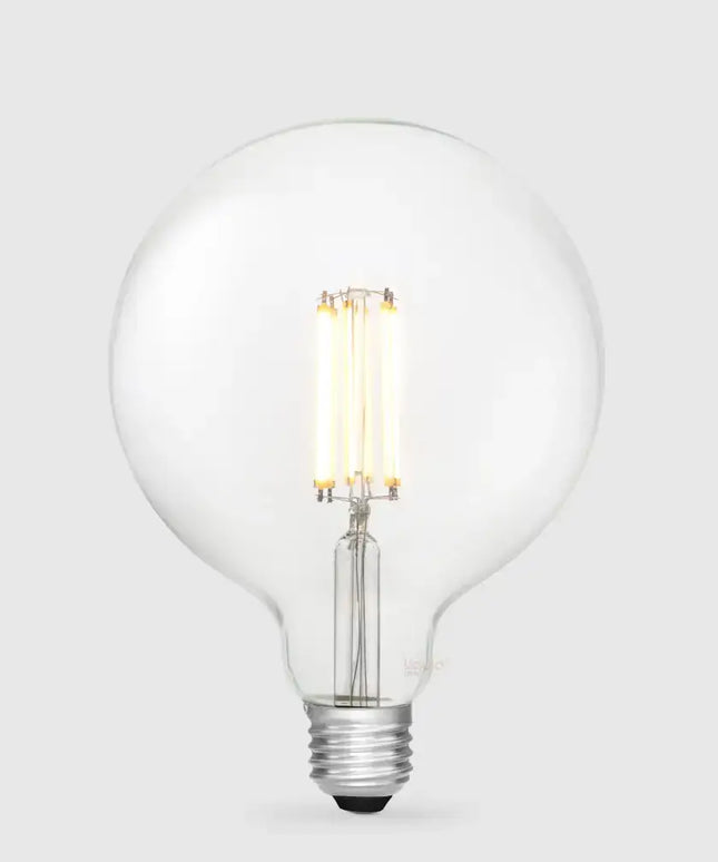 11W G125 LED Globe E27 Clear in Soft White