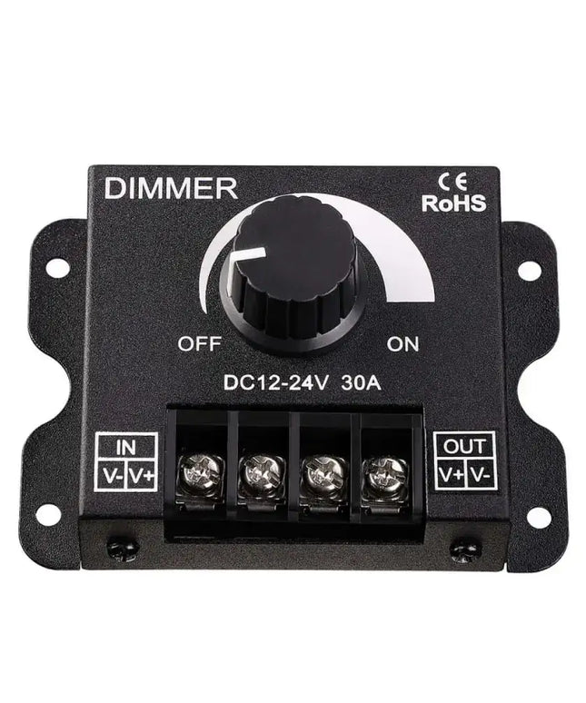 12-24 Volt DC PWM Dimming Switch Liquidleds, Dimmer, 12-24-volt-dc-pwm-dimming-switch