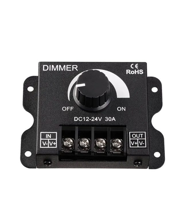 12-24 Volt DC PWM Dimming Switch Liquidleds, Dimmer, 12-24-volt-dc-pwm-dimming-switch