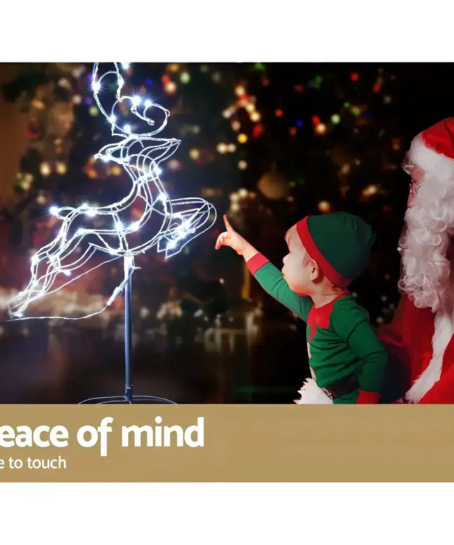 Jingle Jollys Christmas Motif Lights LED Rope Reindeer Waterproof Outdoor Xmas-Occasions > Christmas-Dropli