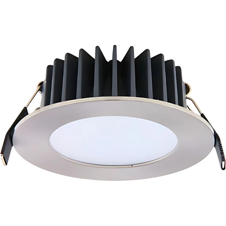 Lummax DL9012 12W LED downlight with 90mm cutout and flat face design