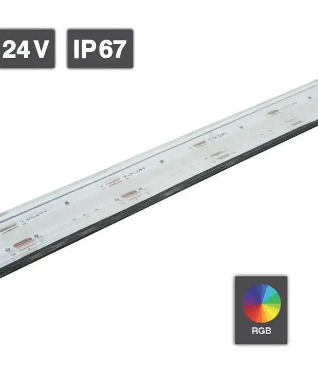 24V | 15W/m RGB | IP67 | COB Flexible LED Strip Light Linearlux, LED Strip light, 24v-15w-m-rgb-ip67-cob-flexible-led-strip-light