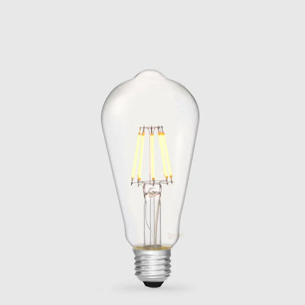 6W 12 Volt DC Edison LED Bulb E27 in Warm White