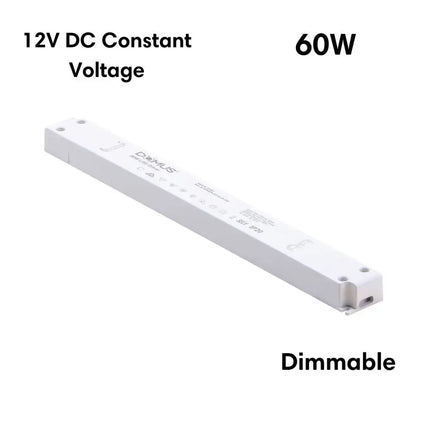 12V Domus Slim 5-in-1 Dimmable LED Driver for Indoor - POWER SUPPLIES