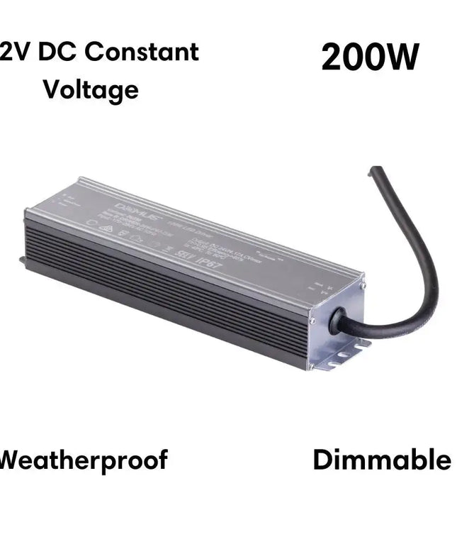12V Domus Triac Dimmable LED Driver for Outdoor - POWER SUPPLIES