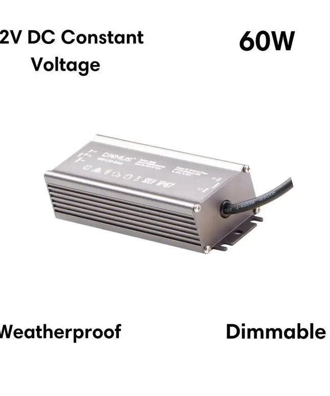 12V Domus Triac Dimmable LED Driver for Outdoor - POWER SUPPLIES