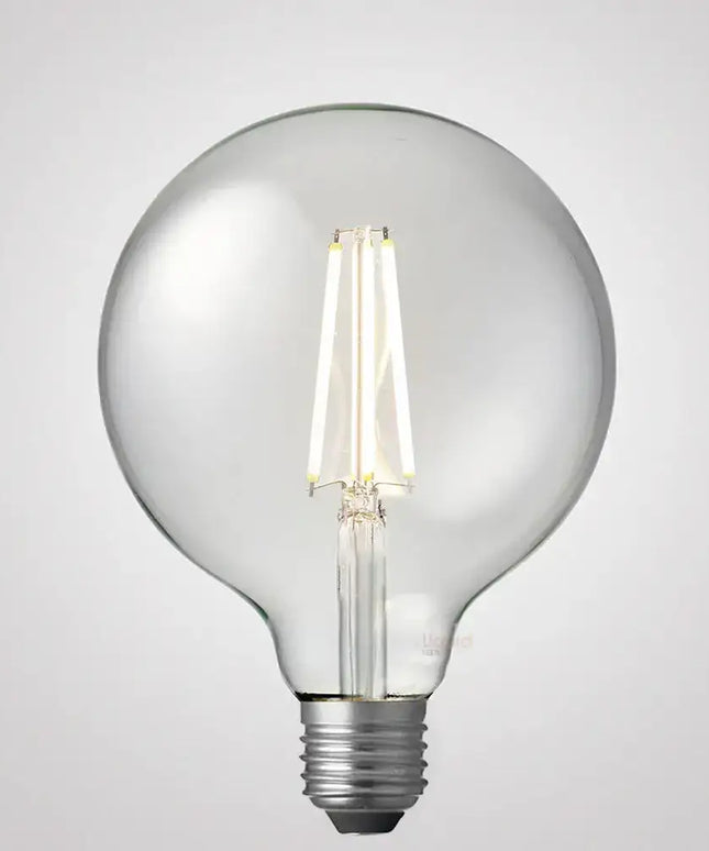 12W G125 LED Globe E27 Clear in Natural White