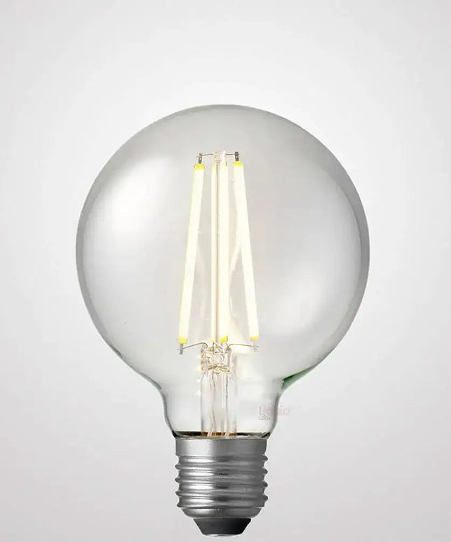 12W G95 LED Globe E27 Clear in Soft White