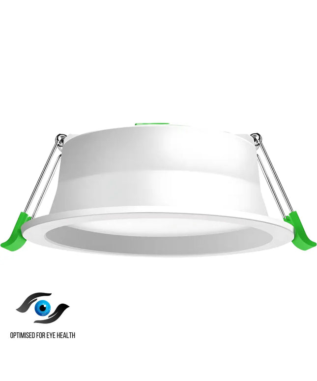 12W Tri-Colour Dimmable LED Downlight | 90mm Cut Out | Reno Optix