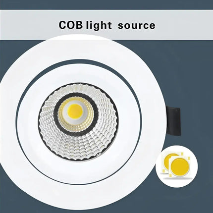 13W Tri-Colour Dimmable LED Downlight | 90mm Cut Out | Eyre
