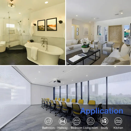 13W Tri-Colour Dimmable LED Downlight | 90mm Cut Out | Katoomba